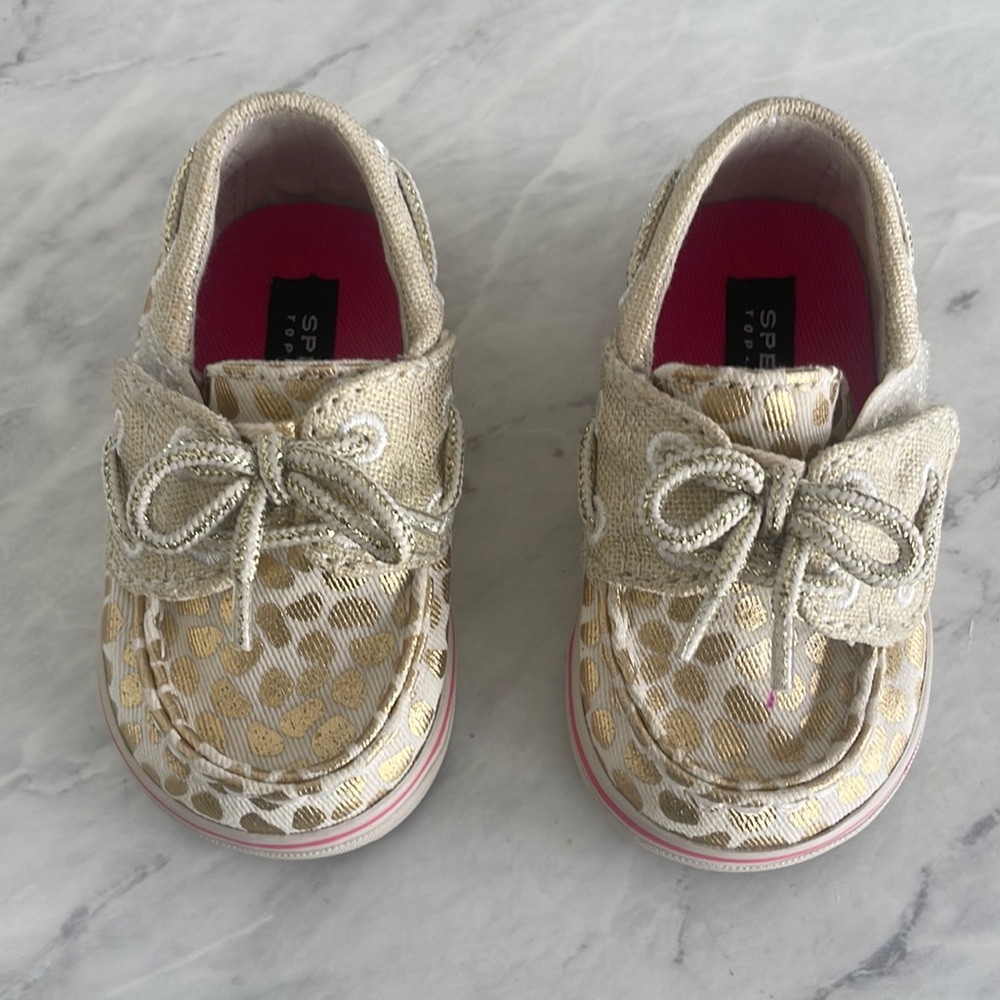Sperry Bahama Crib shoes NWOT size 2